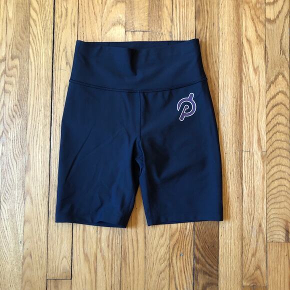 Peloton NWOT Women's Black Biker Shorts Size S - Picture 1 of 6